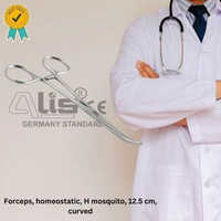 Mosquito Homeostatic Forceps - Stainless Steel Manual Tool | Portable Design For Precise Hemostasis In Surgeries And Medical Procedures