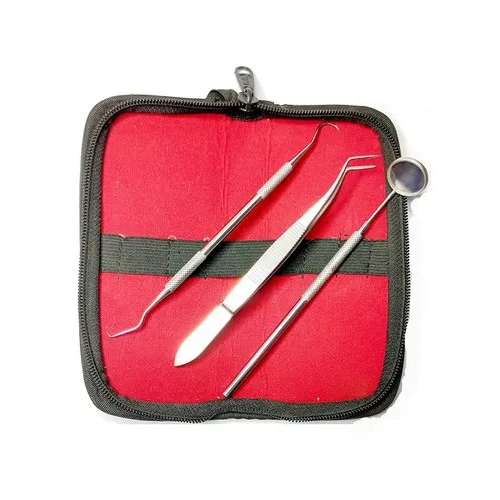 Pmt Dental Kit - High-Quality Steel, Manual Operation Scissors | Portable, Durable, Ideal for Hospitals and Dental Clinics