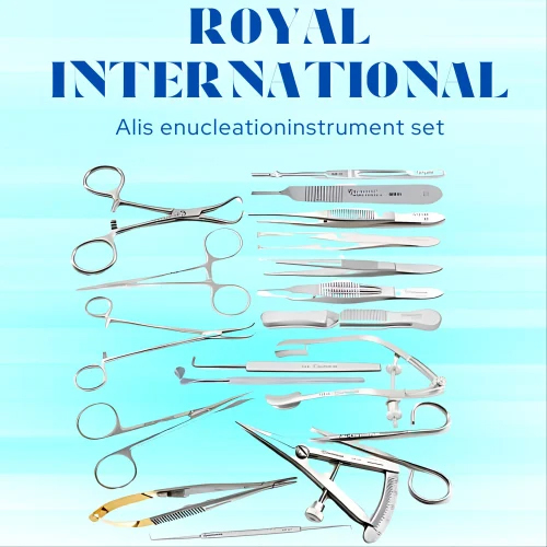 Enucleation Instrument Set - Material: Steel
