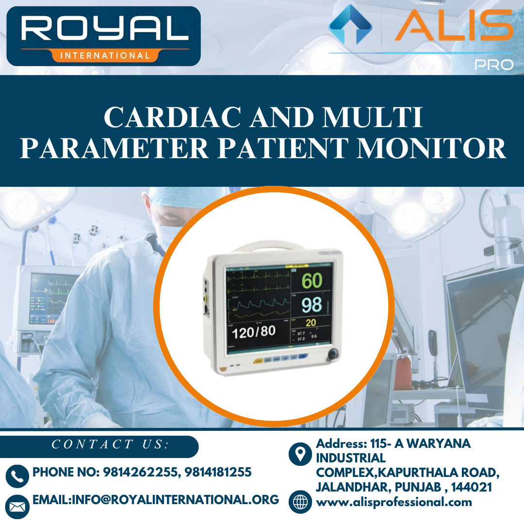 Cardiac And Multi Parameter Patient Monitor - Application: Hospital