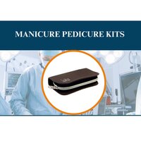 Manicure Pedicure Kits - Color: Brown