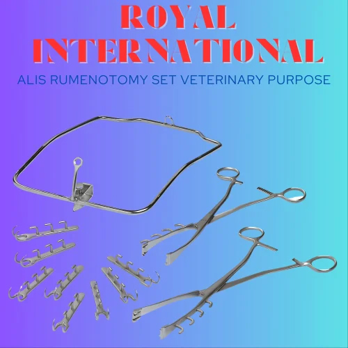 Veterinary Purpose Rumenotomy Set