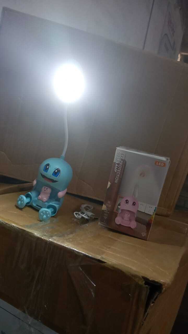 Cartoon Led Desk Light, Led Lamps Button Controls