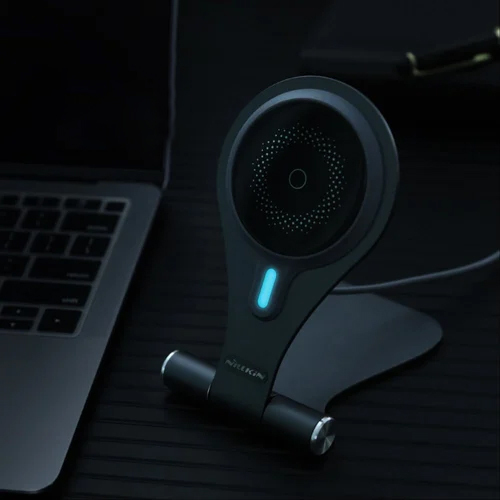 Wireless Charging Stand - Color: Black