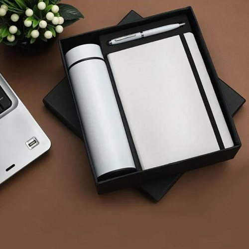 3 In 1 Gift Set - Leather, Rectangular Shape, Customizable Colors | Perfect for Birthdays, Anniversaries, and Thoughtful Gifting