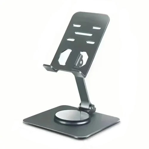 Folding Desktop Mobile Stand - Body Material: Stainless Steel