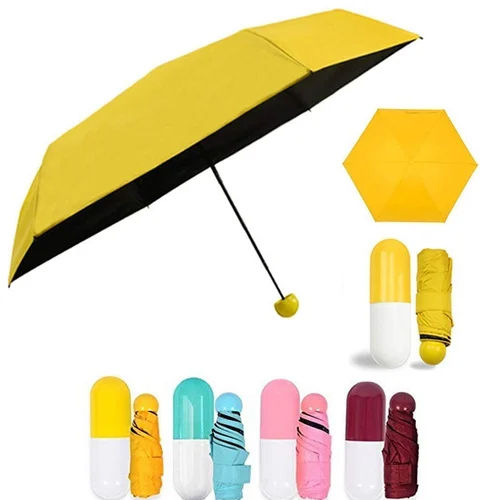 Mini Capsule Umbrella - Color: Multicolor