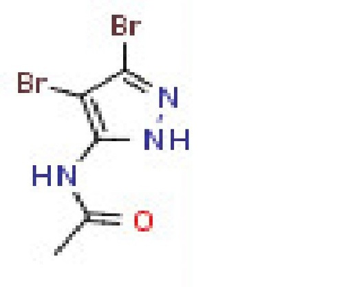 3-Acetamido-4,5-dibromo- 1H-pyrazole