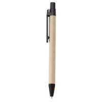 Eco Friendly Pen - High-quality Wood, 0.5 Mm Tip Size , Multicolor Design With Blue Ink For Promotional Use