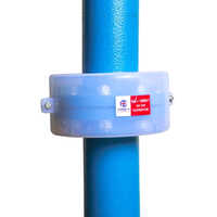 Pp Box Type Flange Guard - Polypropylene Material, Round Shape, Transparent, Milky White, Blue Colors | Socket Joint Connection, Powder-coated Finish