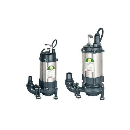 Submersible Grinder Pumps - Color: Silver