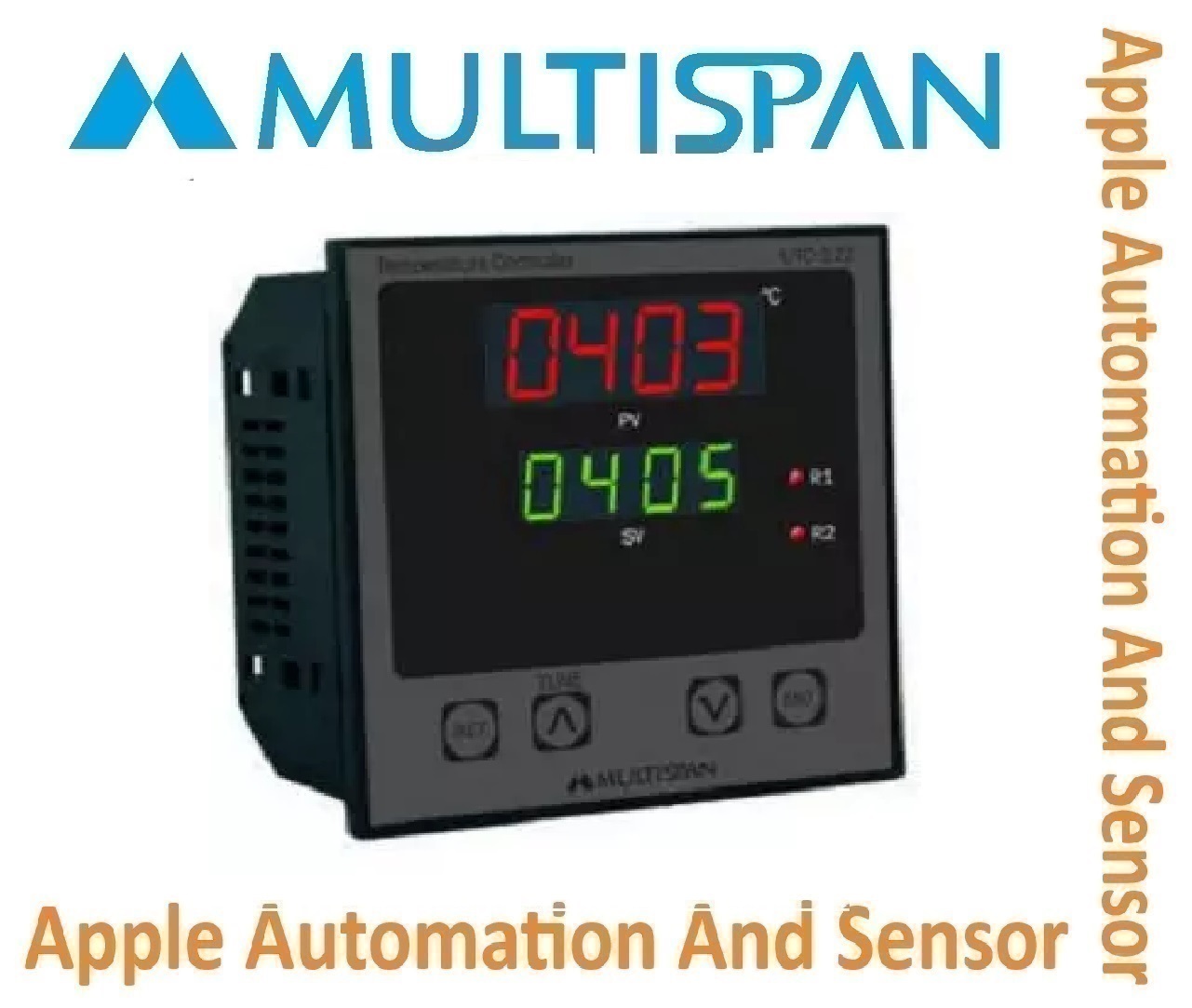 Spi-427 Multispan Multi Mode Process Indicator - Double Display Universal Input Pid Controller, Double Relay, 4+4 Digit, 1 Year Warranty