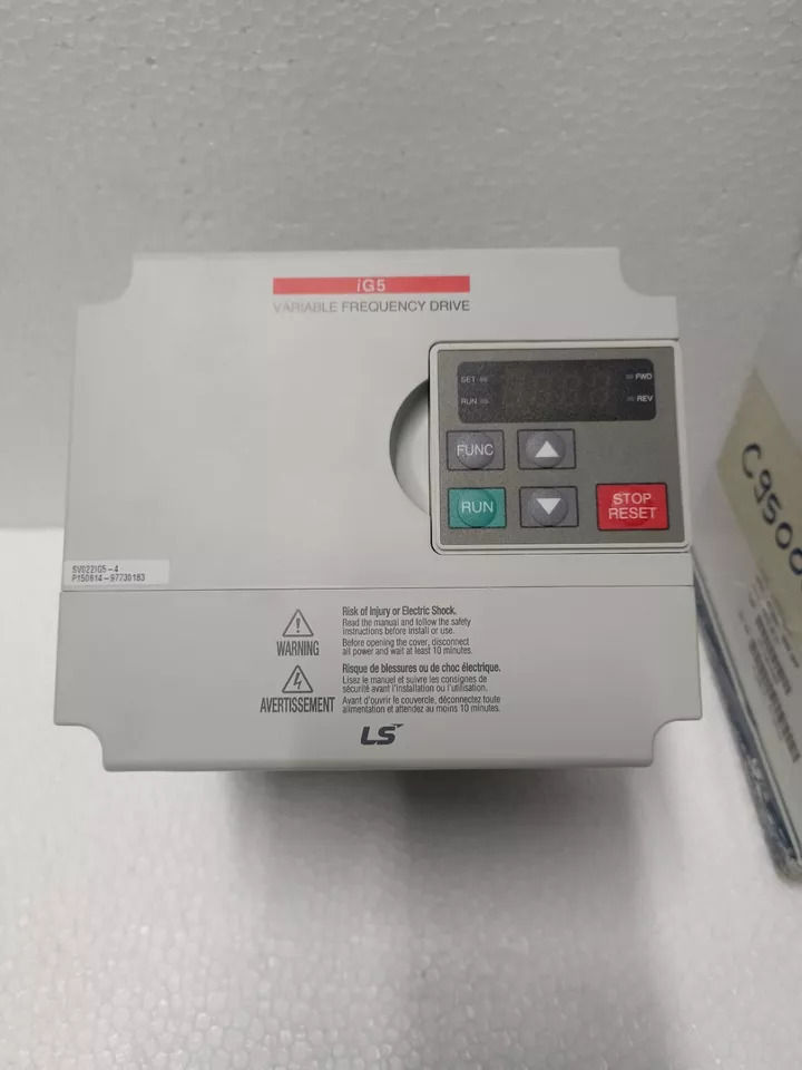 LS SV022IG5-4 3PHASE 380-460V 3HP2.2KW 0.1-400Hzb INVERTER Tested Clean