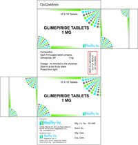 Glimepiride tablet 1mg