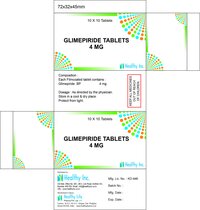 Glimepiride tablet 1mg