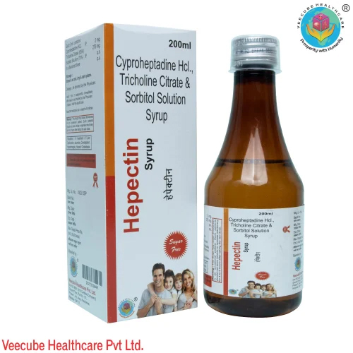 Cyproheptadine Hcl Tricholine Citrate Syrup