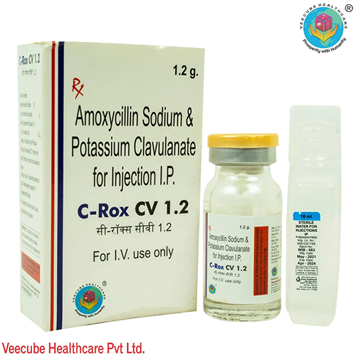 Amoxycillin 1GM + Potassium Clavulanate 0.2G Injection 10ml