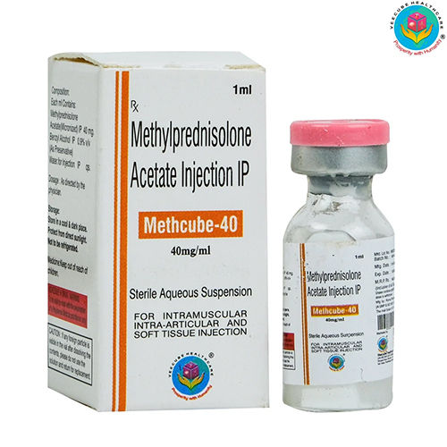 Methylprednisolone Acetate Injection 40 Mg 1ml - Physical Form: Liquid