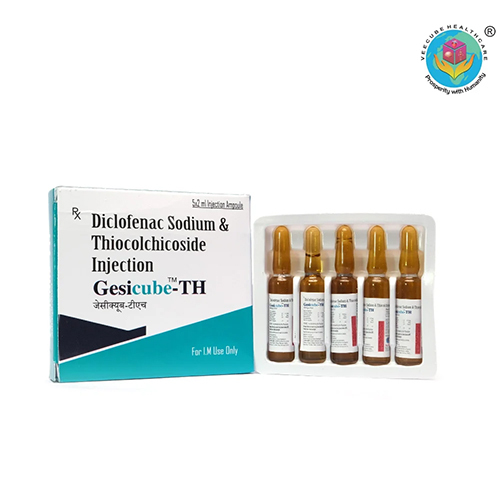 Diclofenac Sodium 37.5 MG & Thiocolchicoside 2MG  2 ml Injection