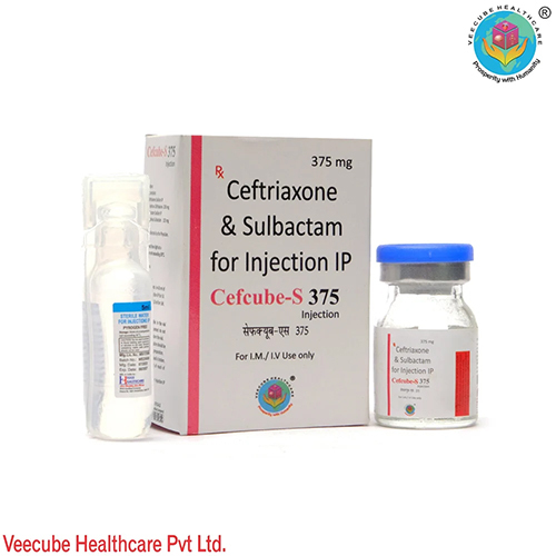 Ceftriaxone 250mg + Sulbactam 125mg 10 ml