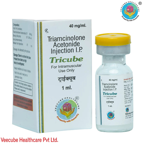 Triamcinolone Acetonide Injection 40mg + Benzyl Alcohol .9% Water for injection