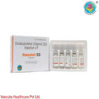 Cholecalciferol 60000 I.u (vitmin D3 ) 15 Mg Injection - Physical Form: Liquid