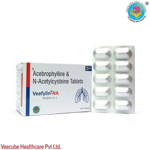 Acebrophyllin 100 MG & N-ACETYLCYSTEINE 600MG TABLET