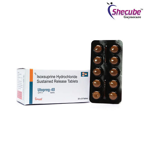 Isoxsuprine Hydrochloride 40 Mg Sustained Release Tablets - Drug Type: General Medicines