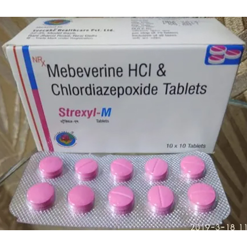 Mebevernine Hydrochloride 135mg Strexyl M