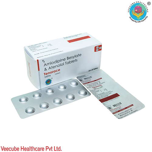 Amlodipine 5mg & Atenolol 50mg Tablet