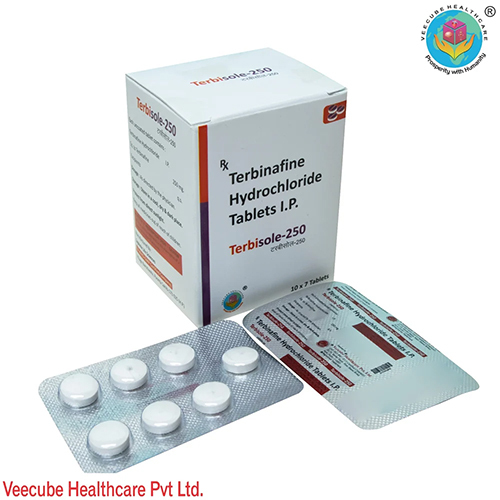 Terbinafine Hydrochloride 250mg Tablet