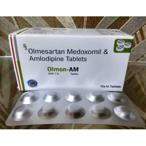 Olmisarton 20mg & Amlodipine 5mg Tablet