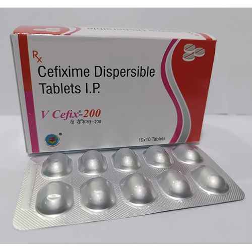 Cefixime 200 Mg Dispersible Tablets