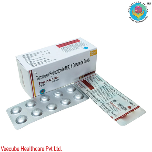 Tamsulosin Hydrochloride 0.4mgDuta steride 0.5mg MR Tablets