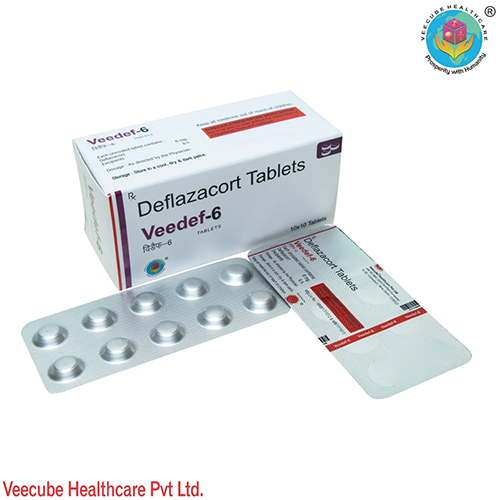 Deflazacort 6 mg Tablet