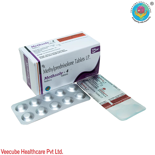 Methylprednisalone 4 mg Tablets