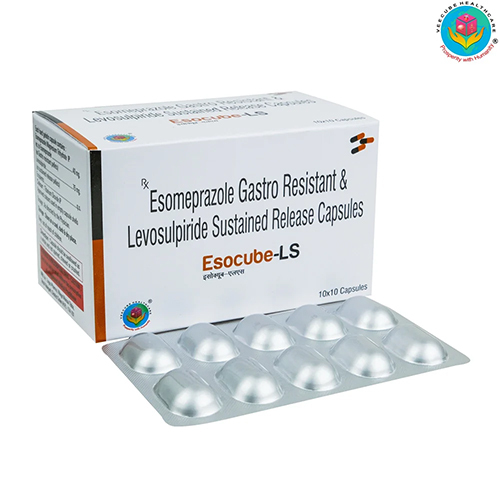 Esomeprazole 40 mg (EC) Levosulpiride 75 mg Capsuels