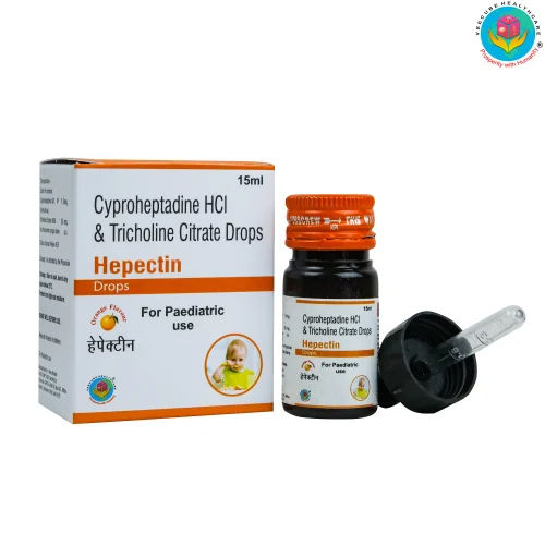 Cyproheptadine Hcl Ip 1.5Mg Thiocholine Citrate 55Mg Drops - Drug Type: General Medicines