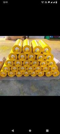 Conveyor Rollers - Color: Yellow