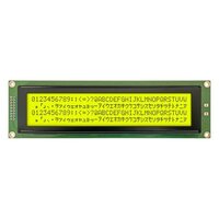 Character 40x4 Lcd Module - 190.00x54.00x13.50mm Dimensions, White/yellow-green Backlight, -20 To 70â°c Operating Temp, 3.3v/5v Supply