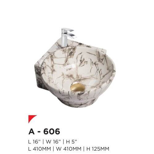 DESIGNER TABLE TOP BASIN A-606