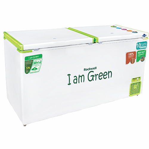 523Ltr Convertible Green Freezer Cooler - Capacity: 523 Liter/Day