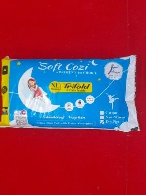 Anion Chip Trifold Sanitary Napkin