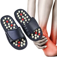 Acupressure Magnetic Therapy Slippers - 34.2x13.9x10.8 Cm | Natural Pain Relief, Improved Blood Circulation, Stress Relief, & Enhanced Immunity