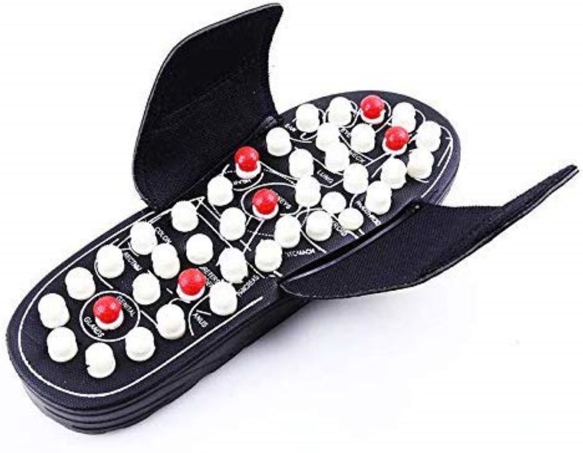 Acupressure Magnetic Therapy Slippers - 34.2x13.9x10.8 Cm | Natural Pain Relief, Improved Blood Circulation, Stress Relief, & Enhanced Immunity