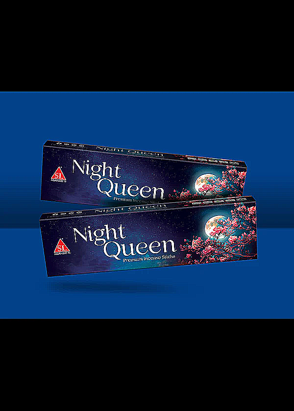 Night Queen Incense Sticks - Handmade 16 Inches Long Calming Aroma For Meditation And Prayer