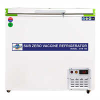 Subzero Vaccine Refrigerator - 80 Litres Capacity, Stainless Steel, 845x850x735 Mm | 2c To 8c Temperature Control, Electrical Power Source