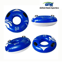 Pvc Sliding Swim Rings With Handle For Water Park - Capacity: Single Or Double Rider