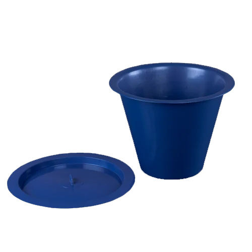 Plastic Commode Pan - Color: Blue