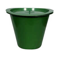 Plastic Commode Pan - Abs Plastic, 200 Grams, Green Color | Manually Operated, Portable Design For Hospital Use